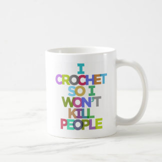 Je Crochet donc je ne tuerai pas les gens de Mugs