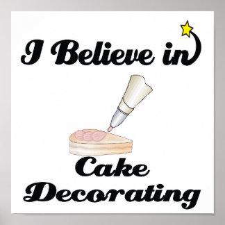 je crois à la décoration des gâteaux