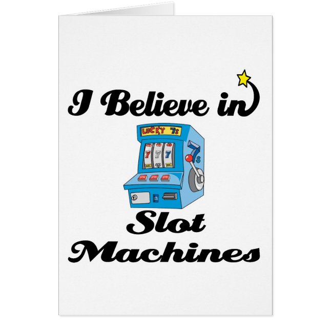 je crois aux machines à sous (Devant)
