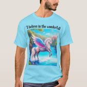Je crois aux Merveilleux ! T-shirt (Pegasus) (Devant)