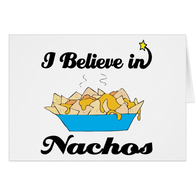 je crois aux nachos (Devant horizontal)