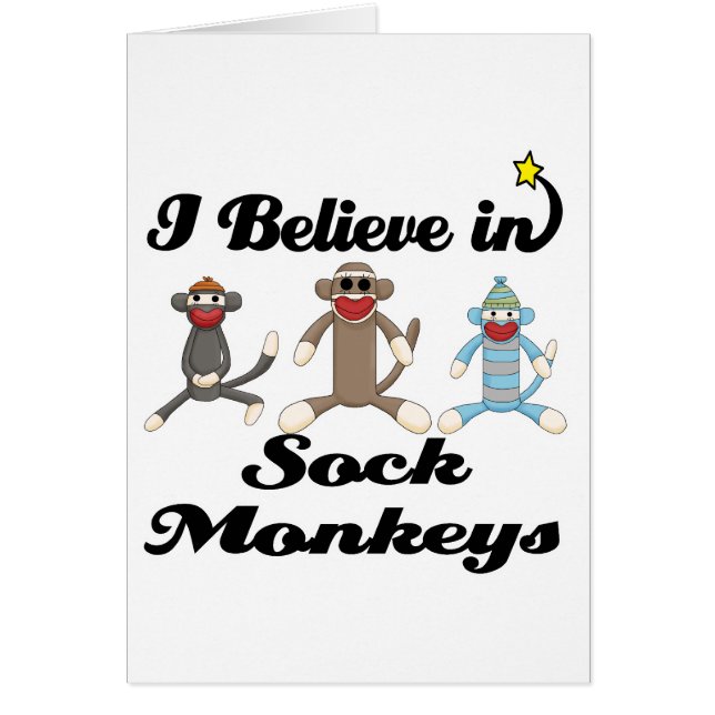 je crois aux singes chaussettes (Devant)