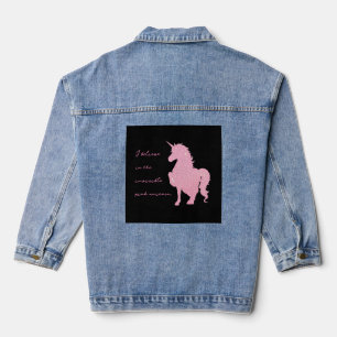 Je crois en la licorne rose invisible.