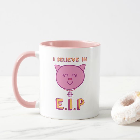 Je crois en l'E.I.P Combo Mug (Avec donut)