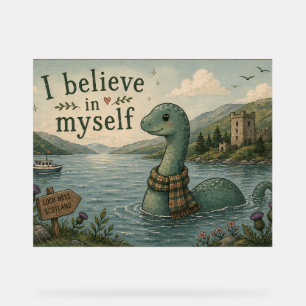 Je crois en moi-même Loch Ness Monster fantaisiste