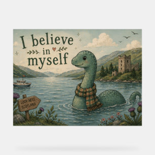 Je crois en moi-même Monstre du Loch Ness fantaisi