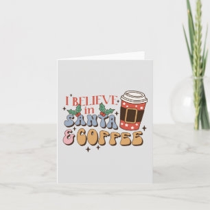 Je crois en Père Noël et le café Latte Noël