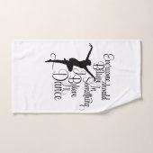 Je crois que je vais danser (Serviette à main)