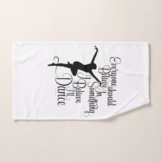 Je crois que je vais danser (Serviette à main)