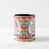 Je crois que Père Noël Mug - style puffy 3D (Centre)