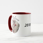 Je crois Reindeer Bell Mug (Devant gauche)