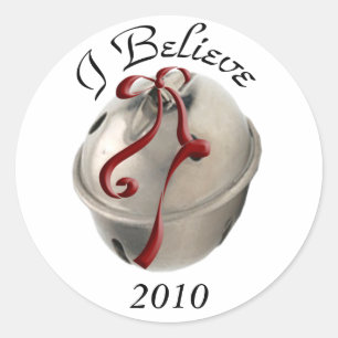 Je Crois Stickers Bell Reindeer