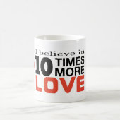 "Je crois tasse de café de 11oz dans 10 plus (Centre)