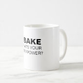 Je Cuis. Quel est votre super-pouvoir ? Mug (Devant droit)