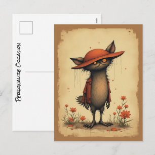 Je dacht niet dat ik je terug zou schrijven, hè? feestdagenkaart