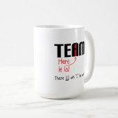 Je dans l'équipe Mug Funny (Devant droit)