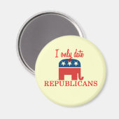 Je Date Seulement Le Magnet Républicain (Recto/Verso)