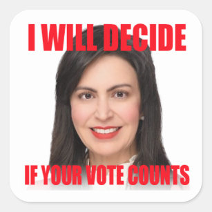 Je Déciderai Si Votre Vote Compte Sticker