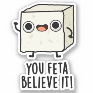 Je denkt dat het grappige kaak is sticker