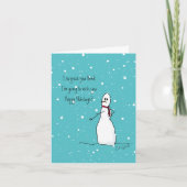 Je denkt dat ik je ga wensen Prettige feestdagen (Voorkant)