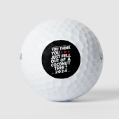 Je denkt dat je net uit een kokosnootboom gevallen golfballen (Voorkant)