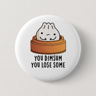 Je denkt dat je wat grappig eten hebt verloren ronde button 5,7 cm