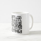 Je dérive la tasse (Devant droit)