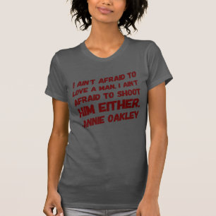 Je des femmes n'ai pas peur pour aimer un T-shirt