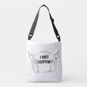 Je déteste chacun sac fourre-tout (Devant)