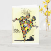 Je déteste la carte de dignité (Fleur jaune)