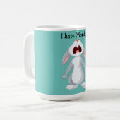 Je déteste la Mug Lapin Lapin Lundi (Devant gauche)