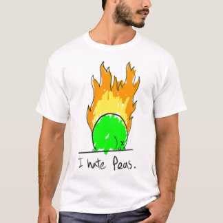 je déteste le T-shirt de pois