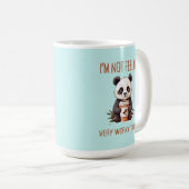 Je Déteste Les Matins Panda Mug Funny (Devant droit)