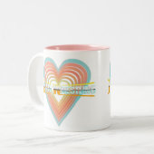 Je déteste lutter la tasse de logo (Devant gauche)