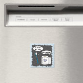 Je Déteste Mon Travail Magnet Witty (In Situ (Lave-vaisselle))