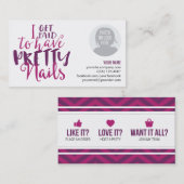 Je deviens payé pour avoir de jolis cartes de (Devant / Derrière)