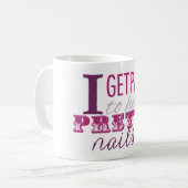 Je deviens payé pour avoir la jolie tasse de clous (Devant gauche)