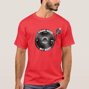 Je diepte is niet mijn diepste t-shirt