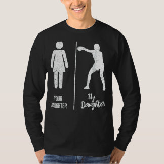 Je dochter Mijn dochter Boxer Fat T-shirt