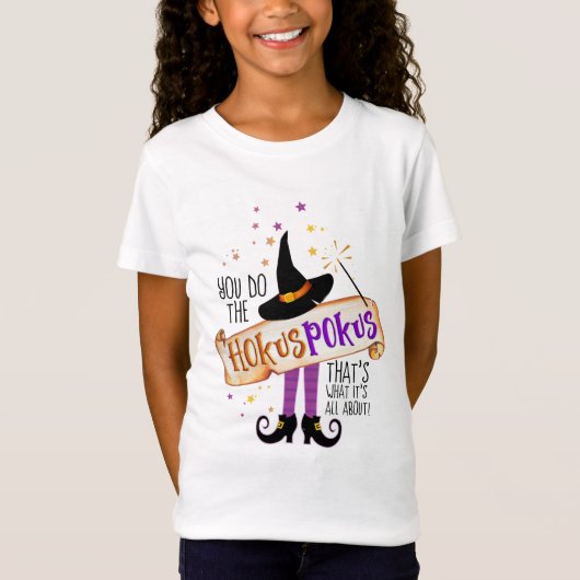 Je doet de Hokus Pokus Witch Magic ID982 T-shirt (Voorkant)