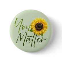 Je doet ertoe met zonnebloem