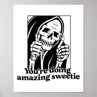 Je doet het geweldig lieverd1 poster