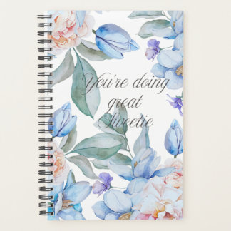Je doet het geweldig schat planner