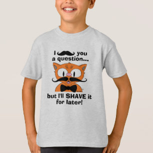 Je Dois Vous Poser une Question T-Shirt de Blague 