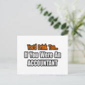 Je Drink ook...accountant Briefkaart (Staand voorkant)