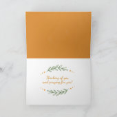 Je een Big Hug en een gebed sturen Bedankkaart (Binnen)