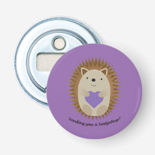Je een Hedgehug Hégel sturen Button Flesopener