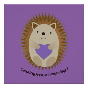 Je een Hedgehug Hégel sturen Perfect Poster