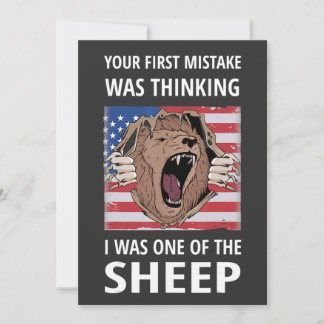 Je eerste fout was denken dat ik een van de S Kaart