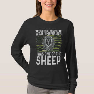 Je eerste fout was denken dat ik een van de S T-shirt
